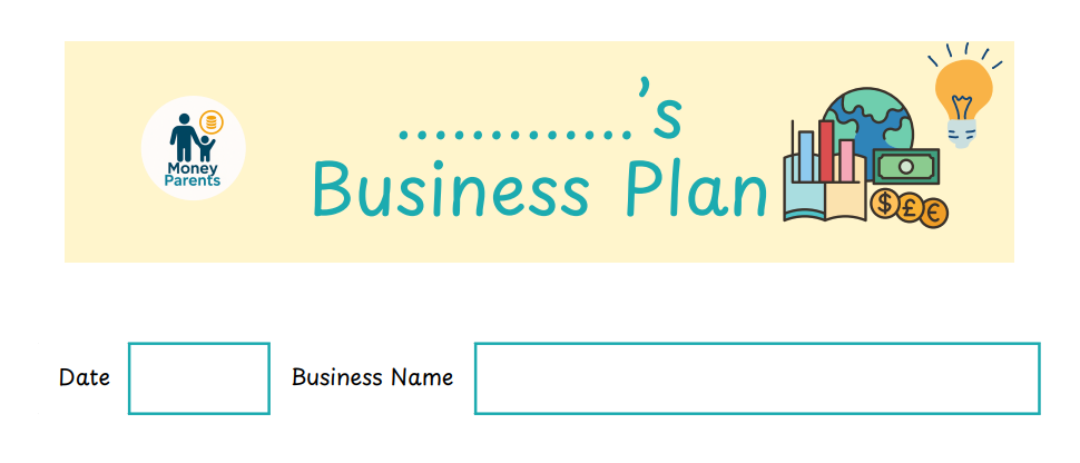 business plan template for kids free download